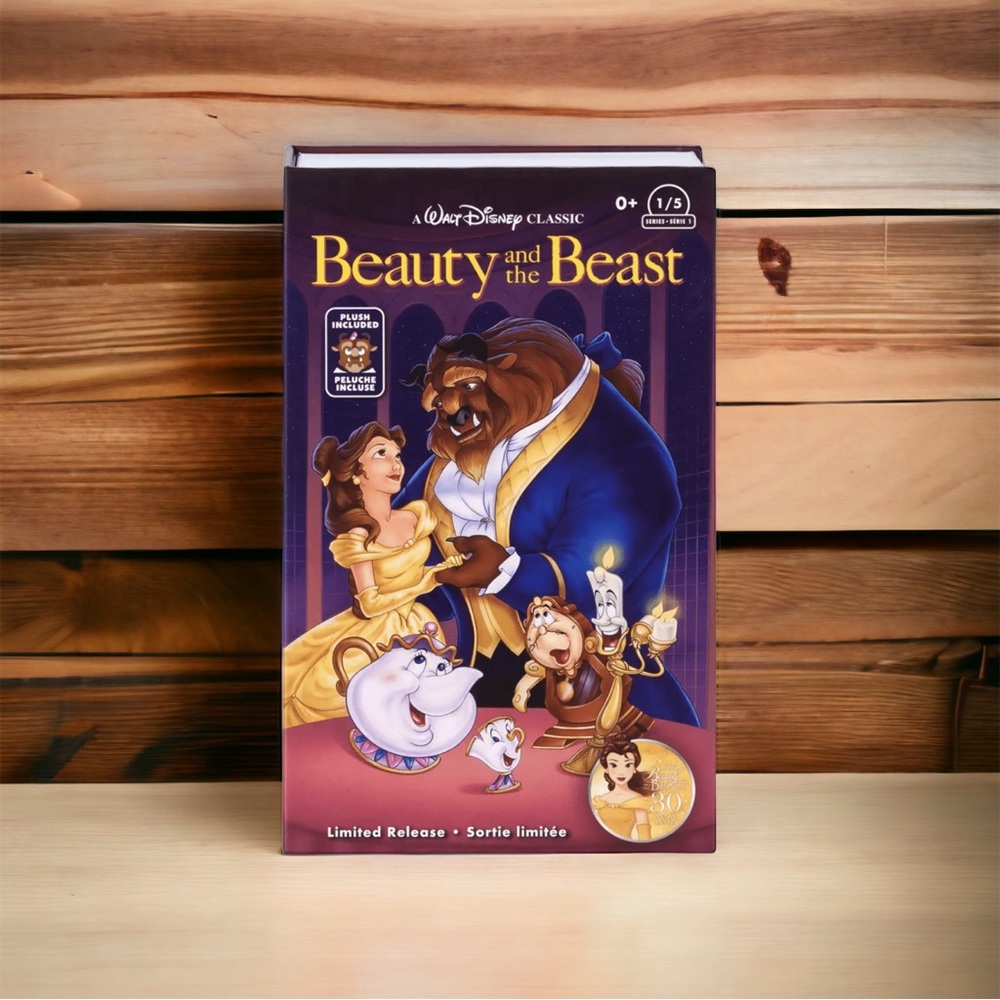 Disney VHS Plush - Limited Release - Beauty And The Beast